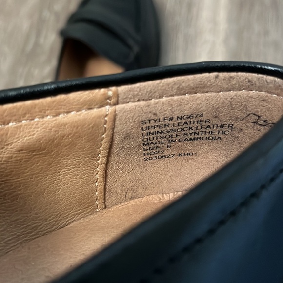 Madewell The Bradly Lugsole Loafer black leather size 6 - Picture 6 of 6